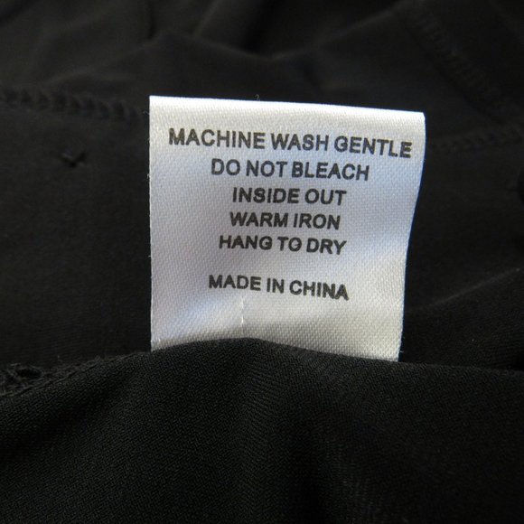 Ivy Beau Womens Dress Sz 6 Black Shift Long Sleeve - Picture 10 of 10